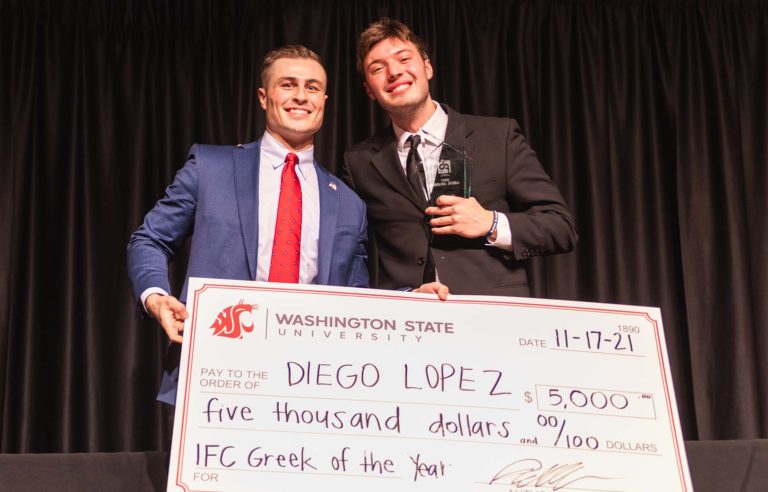 New scholarship unveiled, ceremony honors Greek leaders