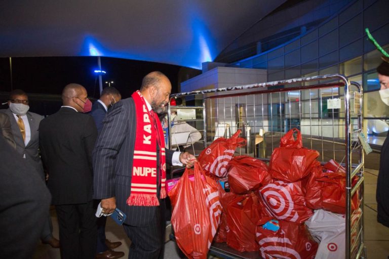 Fraternity’s donation part of outreach initiative