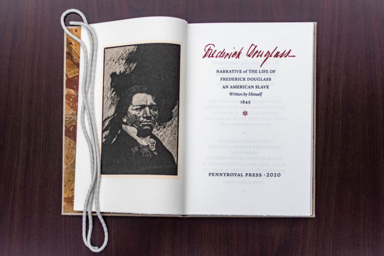Pi Kappa Alpha donates rare Frederick Douglass book to ISU library