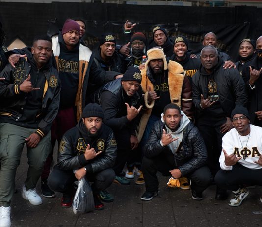 Alpha Phi Alpha Brothers Assist People Experiencing Homelessness Around New York’s Penn Station