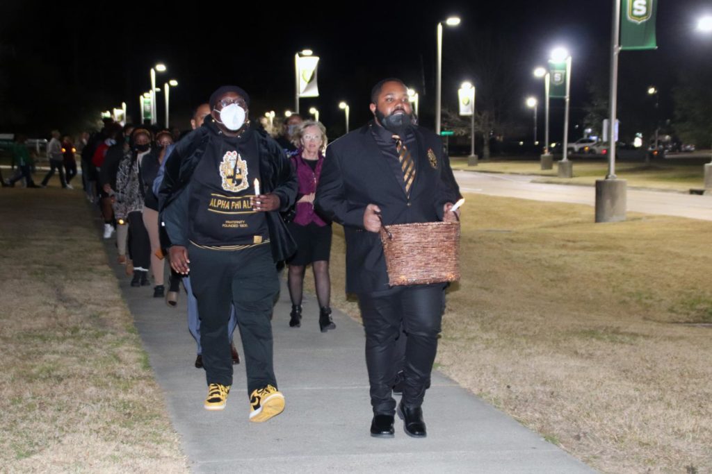Alpha Phi Alpha honors MLK, marches into Black History Month - My ...