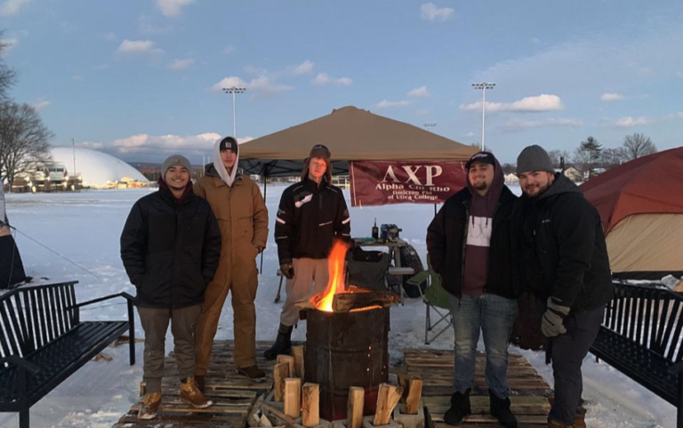 Utica University Fraternity Brothers Are Freezing And It’s All For A Good Cause