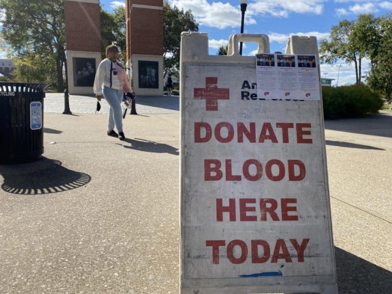 ‘I feel like we take that for granted, how healthy we are’: Greek Week blood drives hope to combat shortage