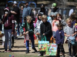 Gallery: Omega Delta Phi hosts Easter egg hunt at Marshall Elementary School