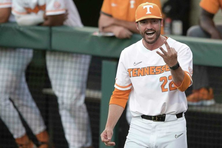 Chest bumps for charity: Vols coach makes best of suspension