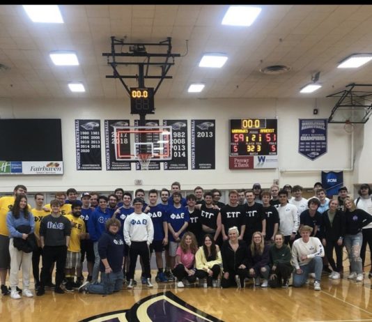UW-W frats play basketball for charity