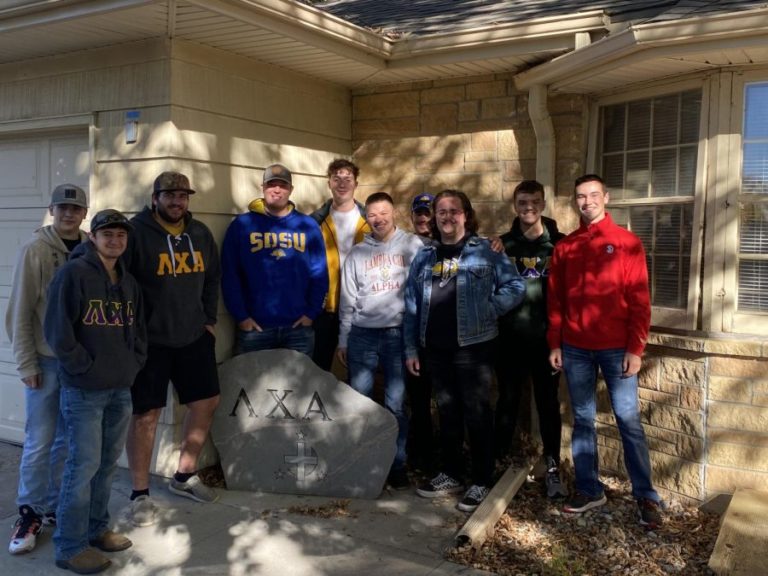 SDSU, USD, Lamda Chi Alpha continues tradition with yearly football relay run