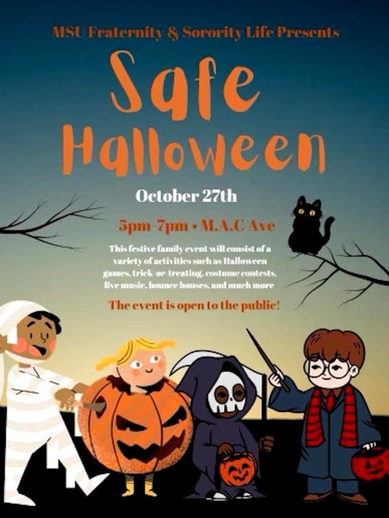 MSU’s Greek Life to host Safe Halloween event for East Lansing community