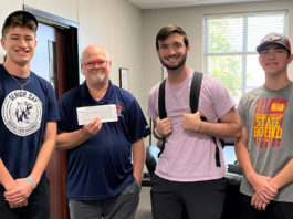 Rogers State University fraternity raises money for professor diagnosed with ALS