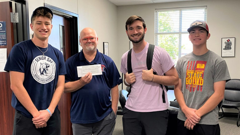 Rogers State University fraternity raises money for professor diagnosed with ALS
