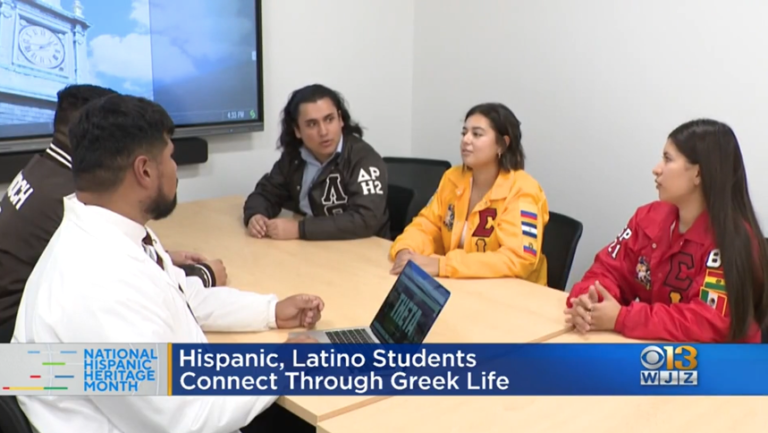 Hispanic, Latino students connect through Greek life
