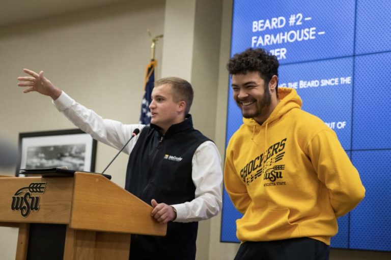 Interfraternity Council raises awareness for men’s mental health through beard auction