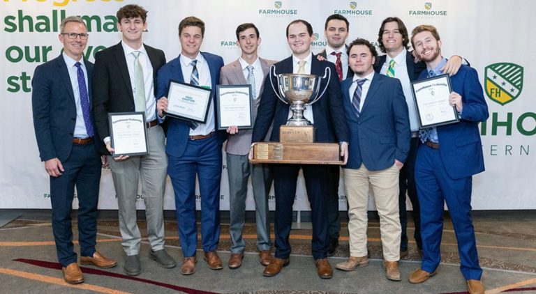 TROY FarmHouse chapter awarded prestigious Ruby Cup