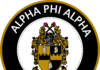 Alpha Phi Alpha Fraternity, Inc. logo.