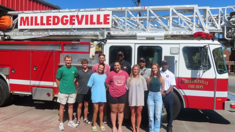 GCSU students helping raise funds for Milledgeville Fire Rescue