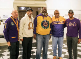 Kappa Omega Chapter members gather at a recent meting at the York County History Center. (Photo by: Jeff Kirkland)