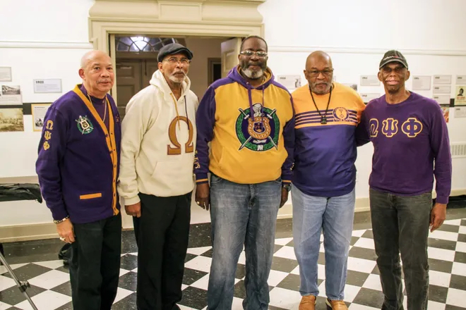 Kappa Omega Chapter members gather at a recent meting at the York County History Center. (Photo by: Jeff Kirkland)