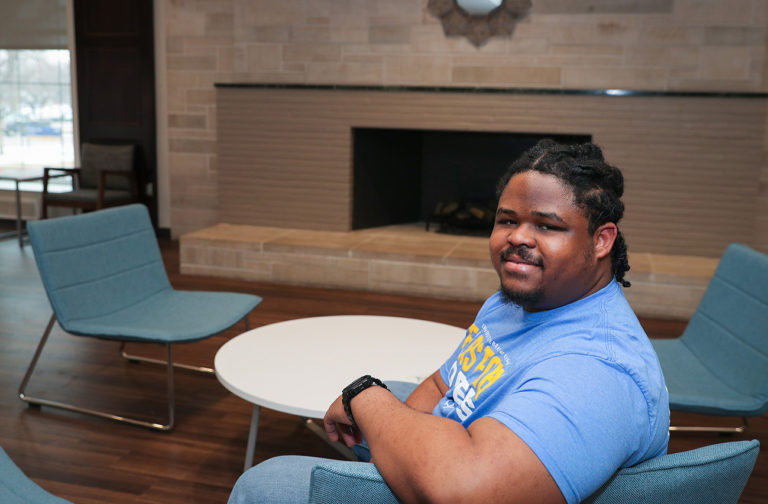 Shawn Peterson sets example for UNK international students