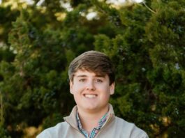 Ryan Cummings serves as Delta Psi Junior Chaplain.