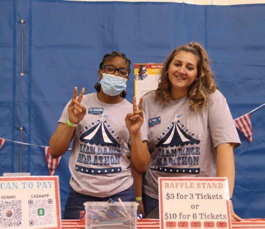 Nine Years of Dancing Students at the 2022 Kean Dance Marathon.