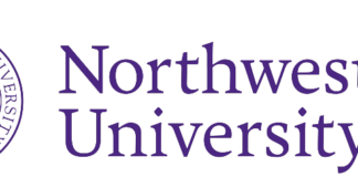 Northwestern University logo.