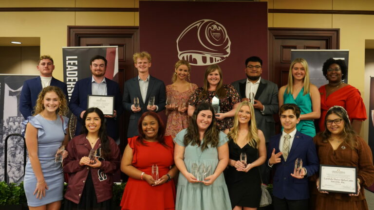 2022 Aggie Greek Award winners.