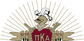 Pi Kappa Alpha Coat of Arms.