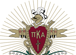 Pi Kappa Alpha Coat of Arms.