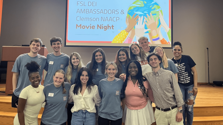 Clemson FSL DEI Ambassadors.