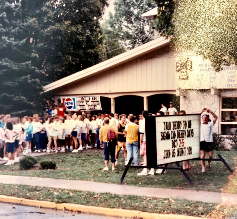 Sigma Chi Derby Days 1986 (Photo Credit: Jim Browne).