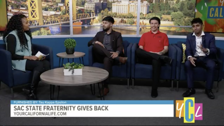 A Sac State Fraternity Gives Back