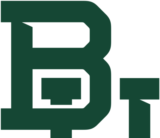 Greek life fuels intramural rivalries Baylor University logo.