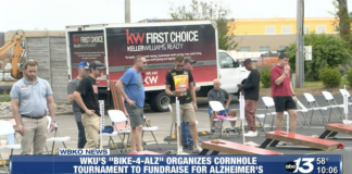 WKU's "Bike-4-Alz" organizes cornhole tournament to fundraise for Alzheimer's.