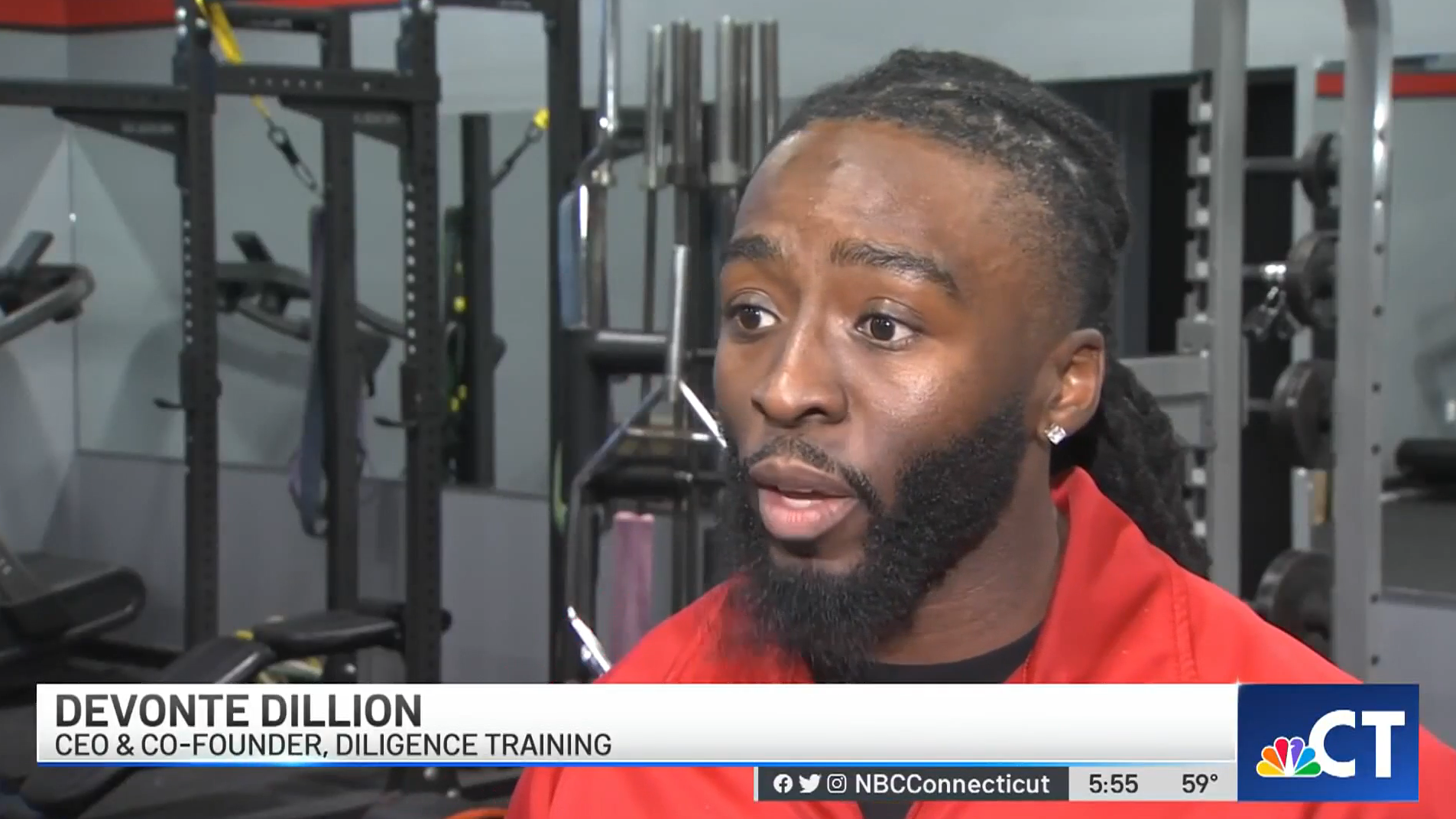 Devonte Dillion and Terrell Huff are co-founders of Dilligence Training, a health and wellness center where fitness is a physical thing and a mindset.