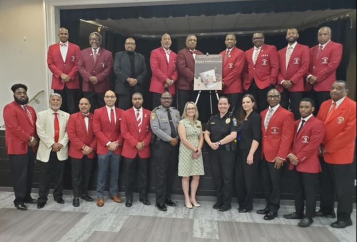 Over 100 attend Conyers-Covington Kappa Alpha Psi Fraternity Spring community town hall.