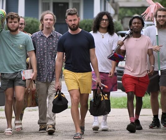 The Fab Five fixed up a New Orleans frat house in the Season 7 premiere.