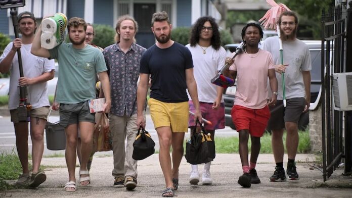 The Fab Five fixed up a New Orleans frat house in the Season 7 premiere.