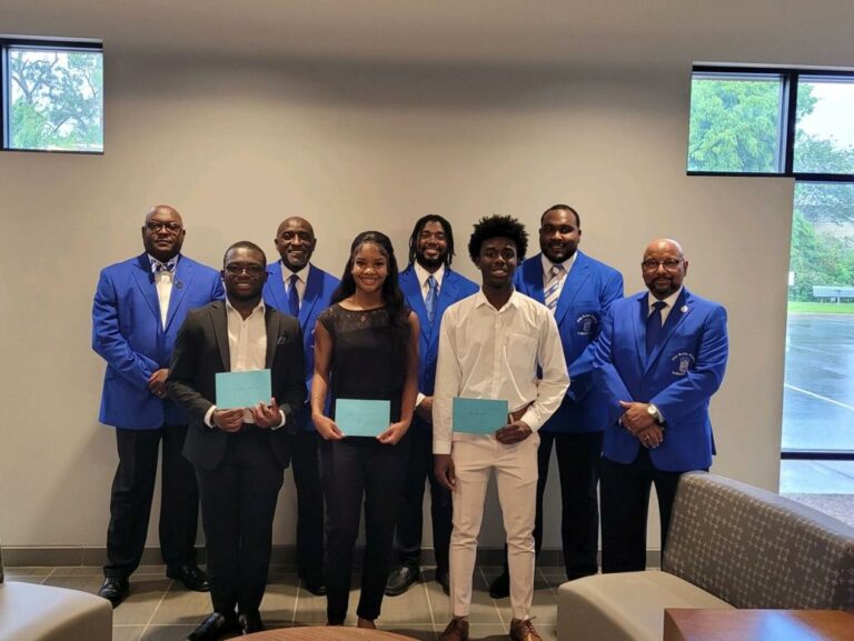 Fraternity names scholarship winners.