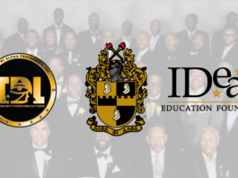 Alpha Phi Alpha Fraternity and IDeal Educational logos.