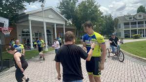 Dylan Kraft participated in Gear Up Florida earlier this summer. The ride has seen more than 500 Pi Kappa Phi men participate in the event, which raises money to benefit people with disabilities. [Courtesy of Dylan Kraft]