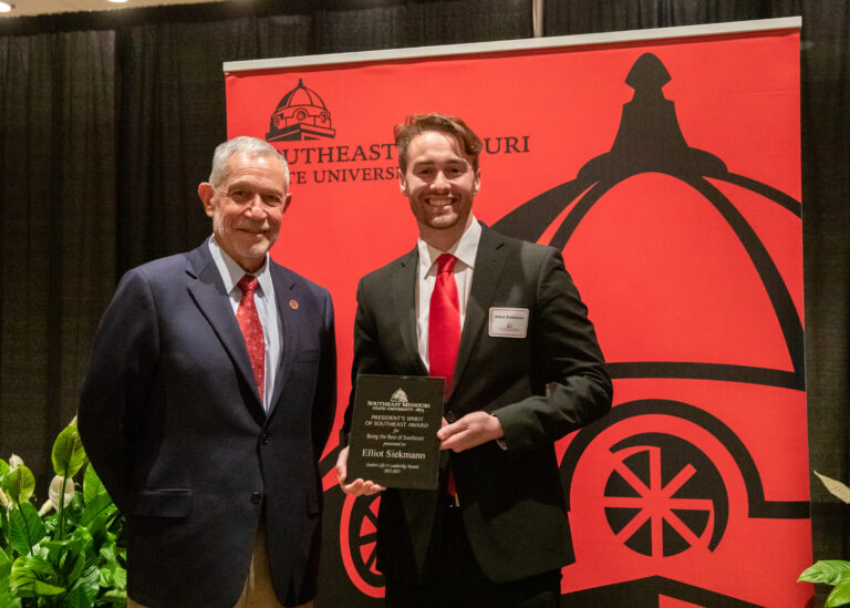 Skinner Named Campus Advisor of the Year, Siekmann Man of the Year at Sigma Nu Merit Awards