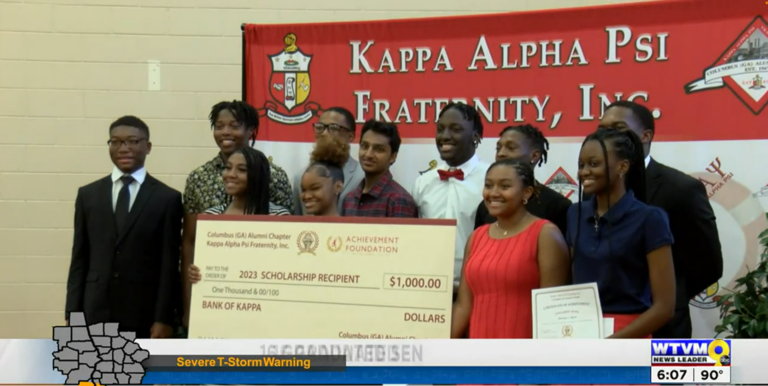 A special group of graduated seniors received scholarships.