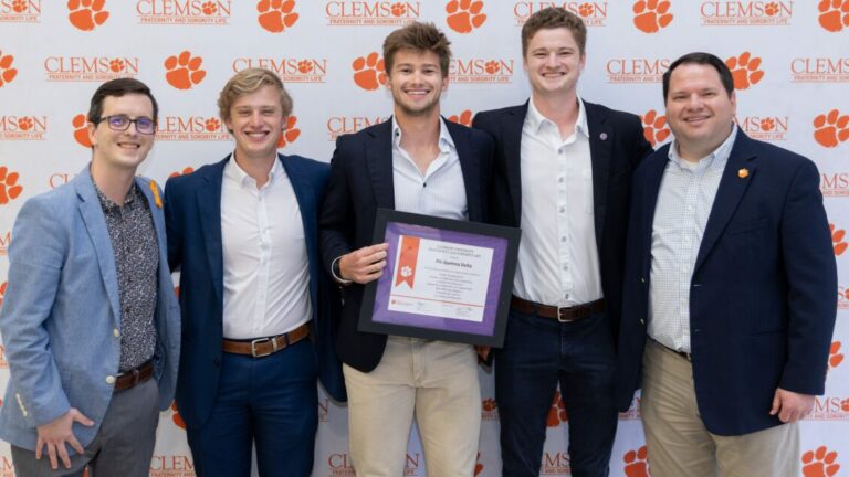 IFC President John Shoemaker receives Undergraduate Award of Distinction from North American Interfraternity Conference