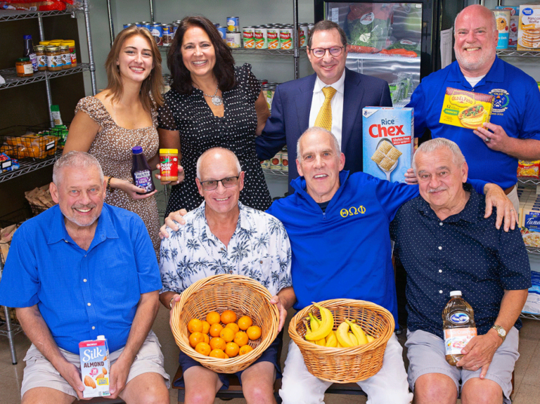 Potsdam food pantry named for fraternity