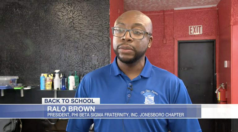 Fraternity provides free haircuts to students