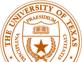 UT Greek life members take part in Day of Service beautifying Austin ISD campuses University of Texas logo.