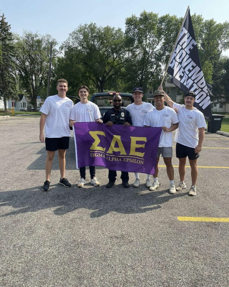 NDSU fraternity walks 60 miles, spreading awareness for men’s health