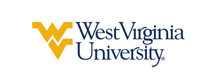 West Virginia University logo.