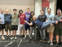 TKE fraternity helps with TCP production