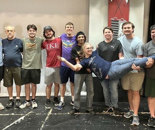 TKE fraternity helps with TCP production